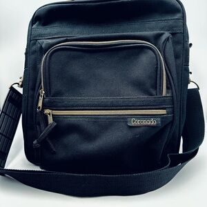 Coronado Backpack Travel Bag Canvas Unlined Adj Detachable Strap Zip Preowned